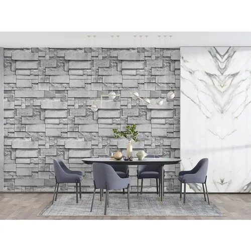 壁紙ゴールド3D石パターン13251