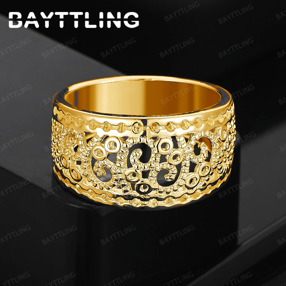 

Luxury 925 Sterling Silver Exquisite Simple Pattern Hollow Ring Women Accessories Wedding Gift Jewelry Fashion Temperament