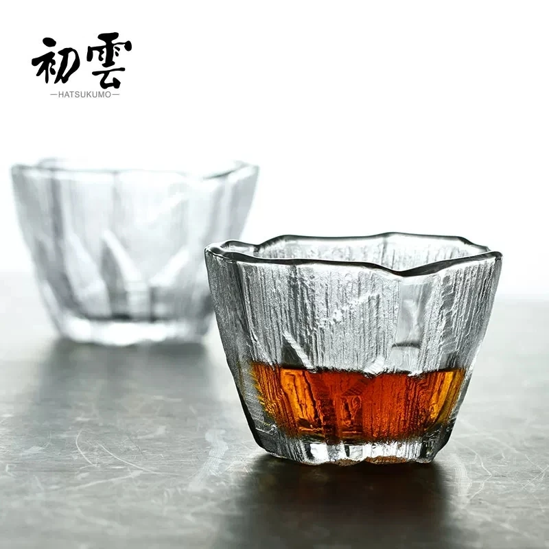 Japan Toyo Sasaki Whiskey Cup Matte Crystal Liquor Wine Brandy Snifter Whisky Neat Glass Wooden Gift Box Drop Shipping Service