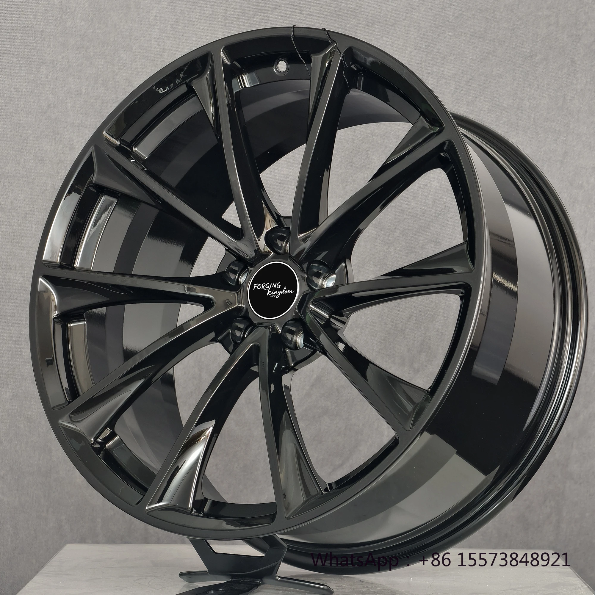 

Новые кованые колесные диски на заказ, цельные, высокопроизводительные, 17-24 дюйма, матовые черные, многоспицевые, 40 мм, из алюминиевого сплава