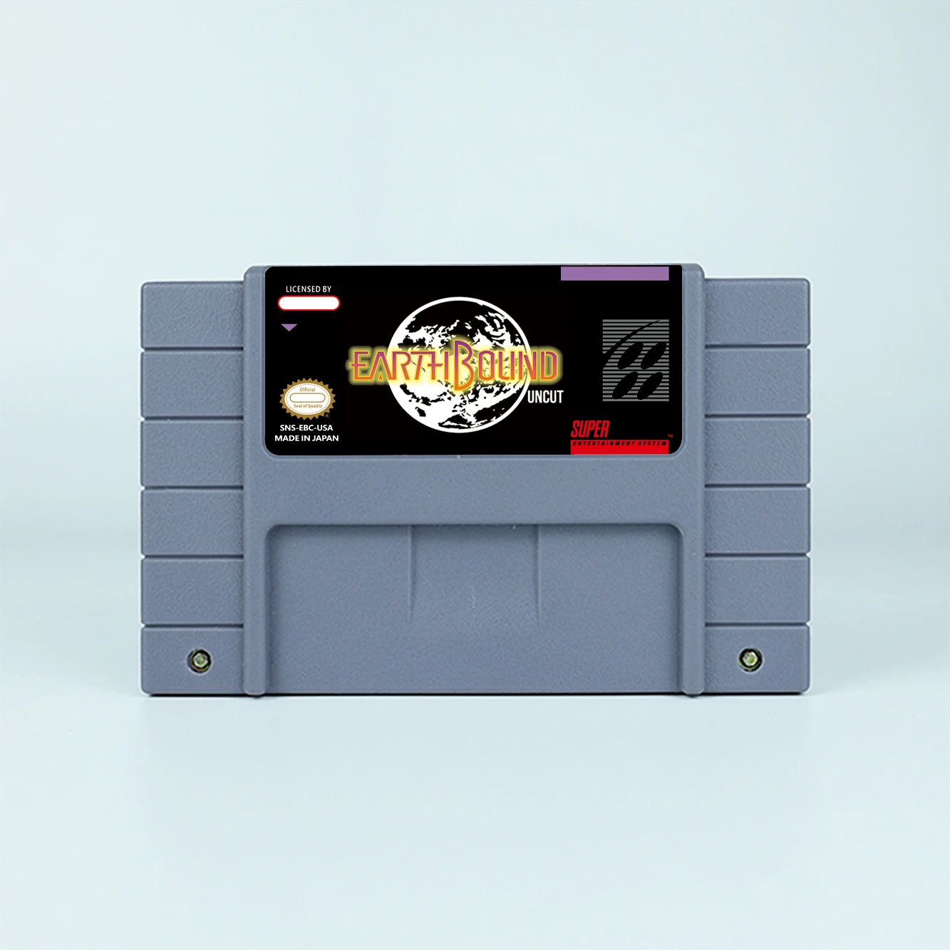 EarthBound UNCUT Gioco RPG per SNES Scheda di gioco a 16 bit per USA Versione NTSC Console per videogiochi SNES PER Nintendo