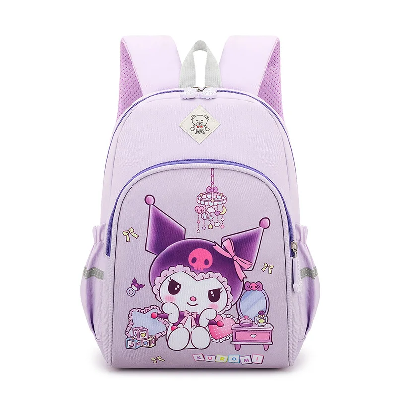 Kawaii Bag Kuromi Melody Backpack Cartoon Anime Schoolbag Student Kindergarten Storage Bag Gift