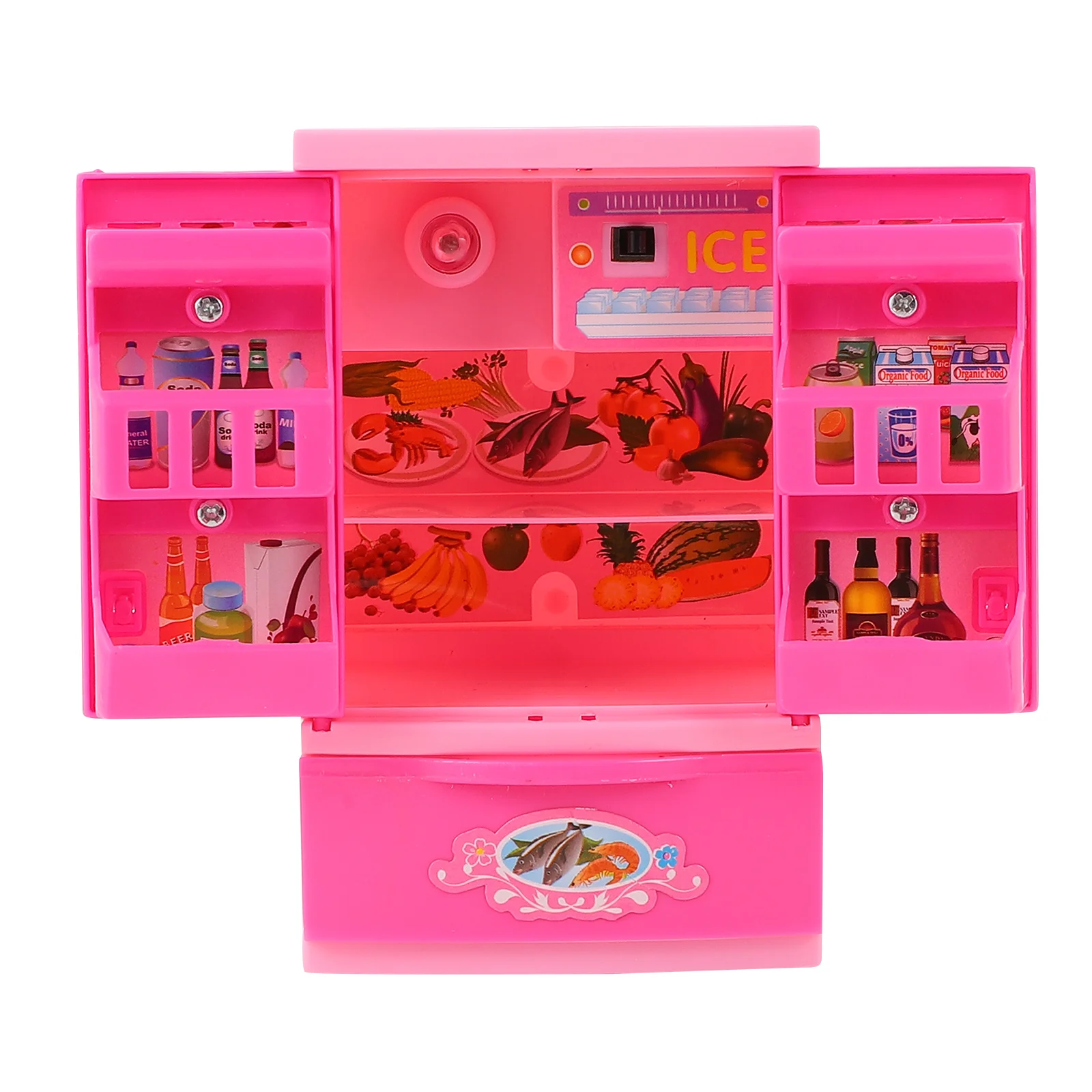 Simulated Refrigerator Creative Toy Educational Kids Role-play Children Gift Toys