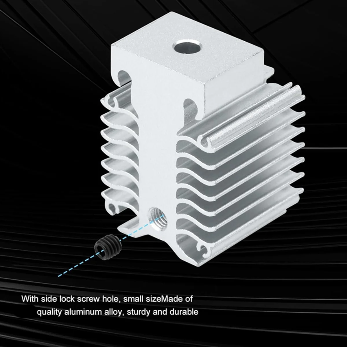 Bloco dissipação de calor para impressora 3D dissipador de calor radiador Hotend peças de reposição para Ender 3 V3 KE, Ender 3 V3 SE