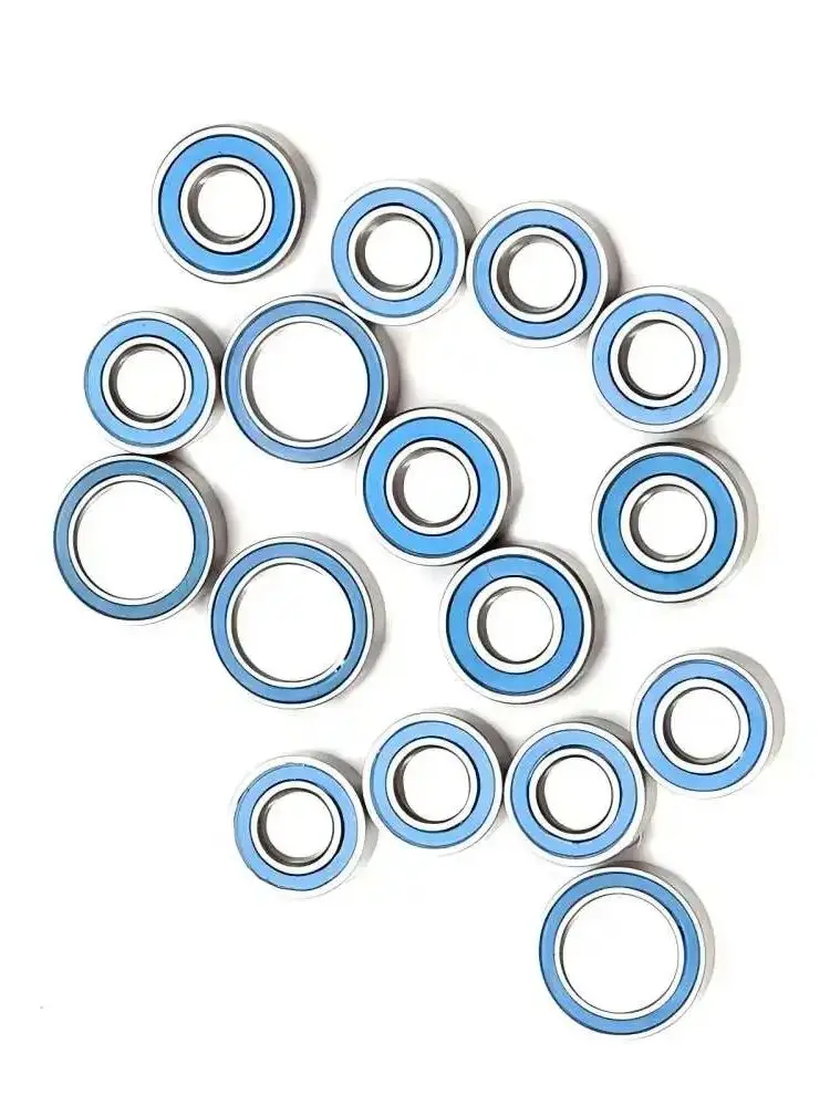 16-teiliges Gummidichtungs-Kugellager-Set für Tamiya TT02 TT-02 TT02D TT-02D 1/10 RC Car Upgrades Teile Zubehör