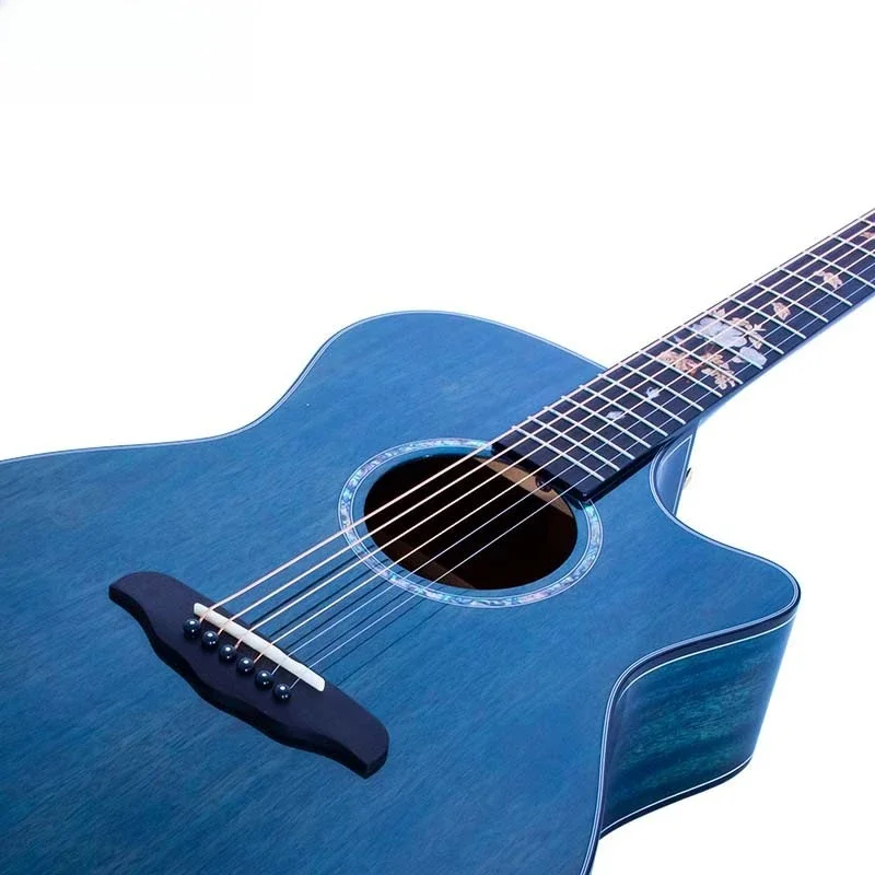 Acoustic guitar 40-inch mahogany core acoustic , veneer guita instrument high-end guitar