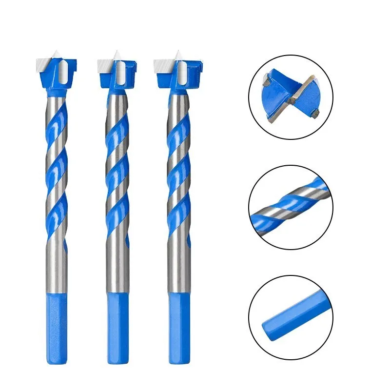 XCAN Drill Bit 16-25mm Hex Shank Forstner Drill Bit Hinge Hole Self-centering Cutter Spiral Flute Wood Hole Saw Drilling 