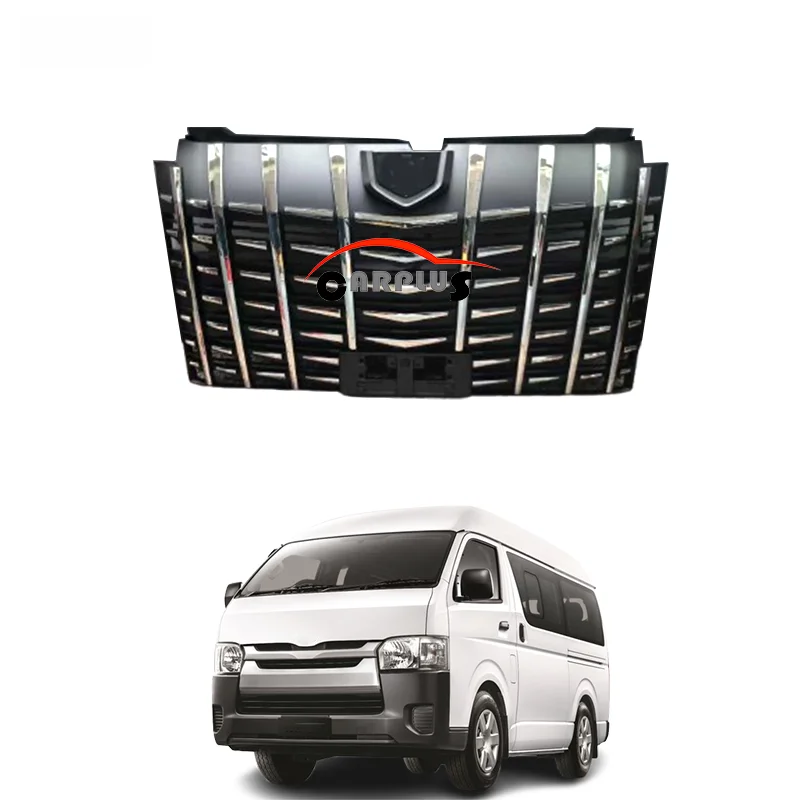 

Auto Grill Front Grill for HIACE 2019-2025 Front Bumper Grill Parts Body Kits Accessories
