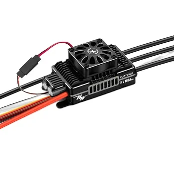 HobbyWing Platinum HV 180A V5 6-14S ESC High Voltage ESC for 550 580 600 700 Class Electric  Main Rotor or Fixed-Wing
