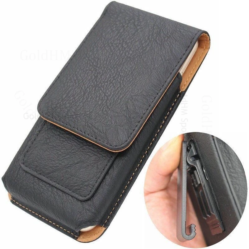 

360° Belt Clip Cover For Poco X8 Pro Max PU Leather Waist Bag Case For POCO X8 X7 X6 X5 Pro X4 GT X3 NFC Universal Pouch Fundas