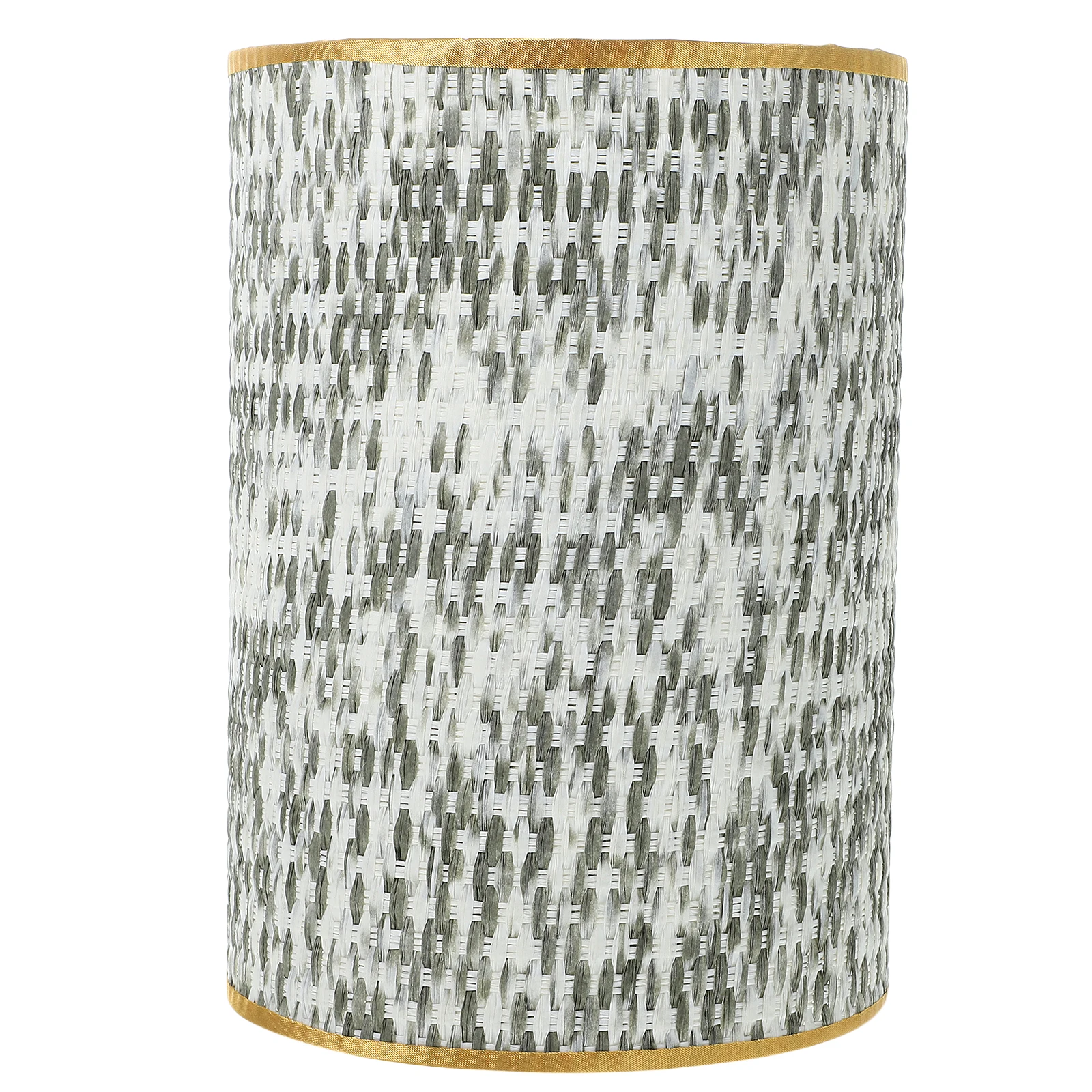 

Тканый тканевый абажур, напольный светильник, сменный абажур для барабана, прочная железная ткань, длинный чехол, прочная, теплая атмосфера, домашний офис