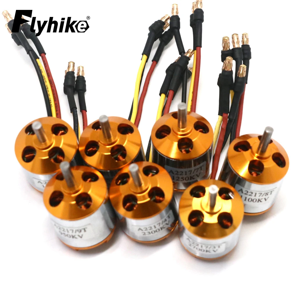 XXD A2217 2217 950KV 1250KV 1500KV 2300KV Outrunner Brushless Motor For RC Airplane Aircraft Plane Quadrocopter Multi-copter