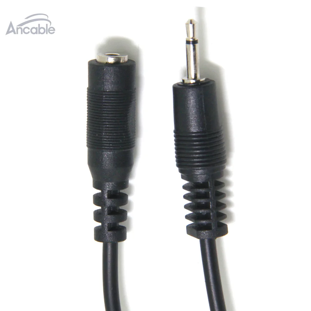 6-Feet/2M 2.5mm TS Monaural Mini Mono Audio Plug Jack Connector Male to Female Extension Cable for Harmony IR Blaster