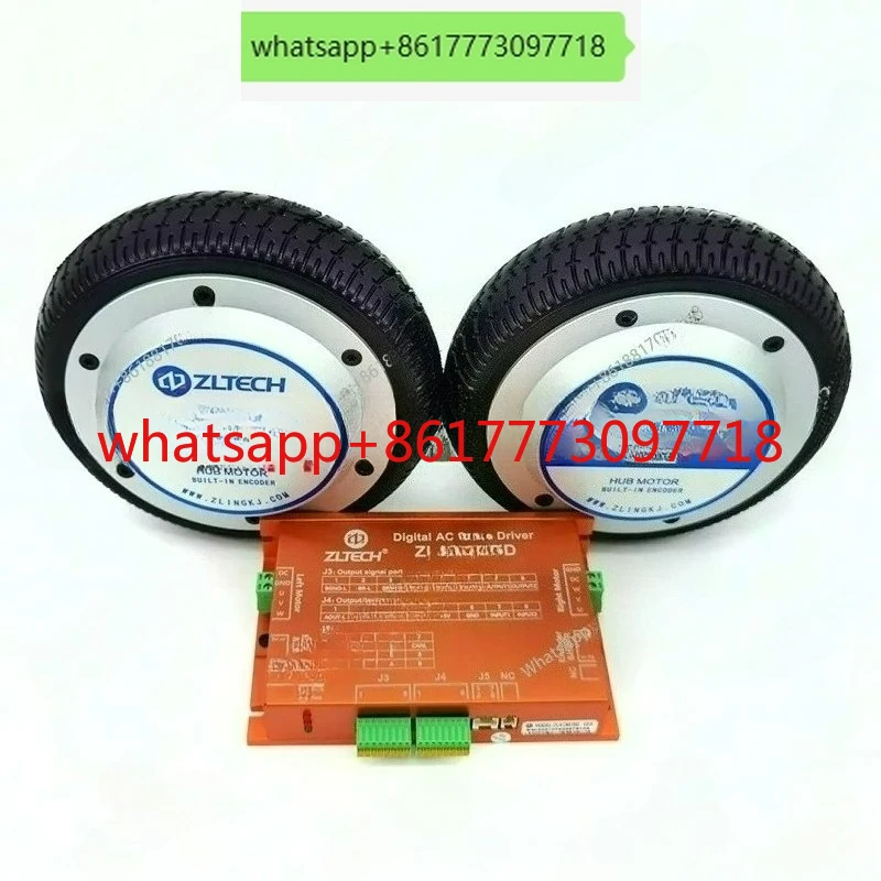 Zhongling Technology 6.5-inch wheel hub servo motor one-to-two driver set