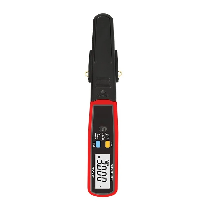 Test Form for SMD Electronic Components - Gold-Plated Test Clamp Arms, Rust-Proof, Compact and Lightweight
