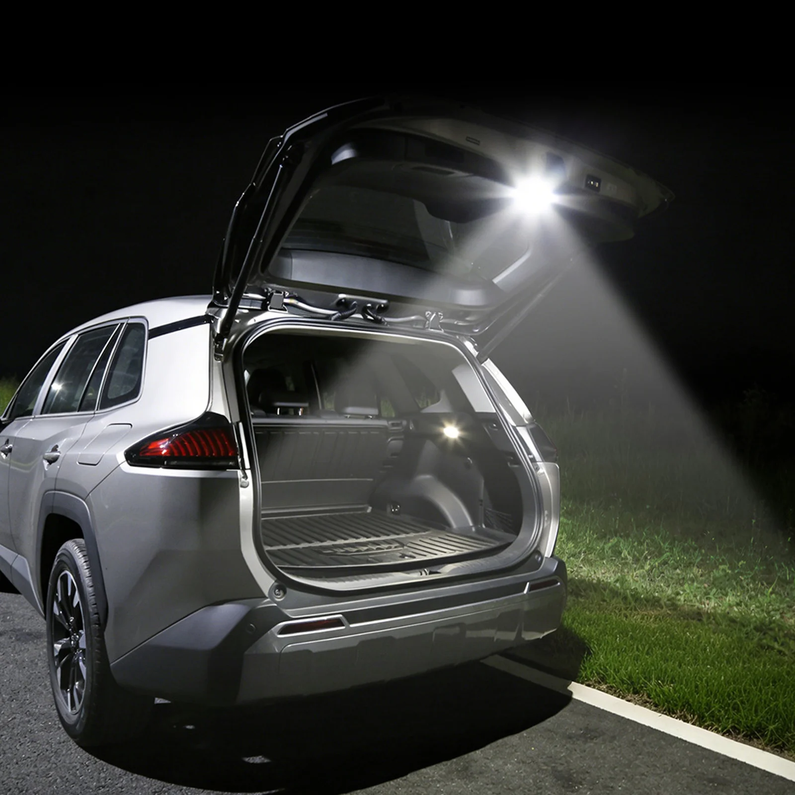 For Toyota RAV4 2026-Now LED Car Tail Light Trunk Light Tailgate Lamp Suitcase Lights Accessories High Quality Daily Use Access