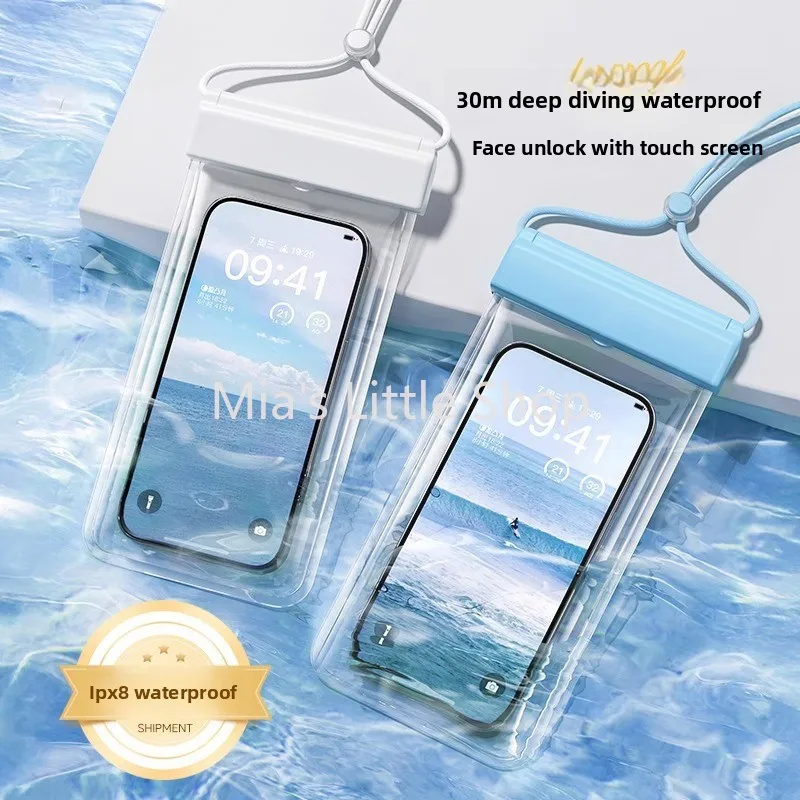 Mobile phone waterproof bag can touch the screen, special for swimming, can take pictures, seaside snorkeling and rafting