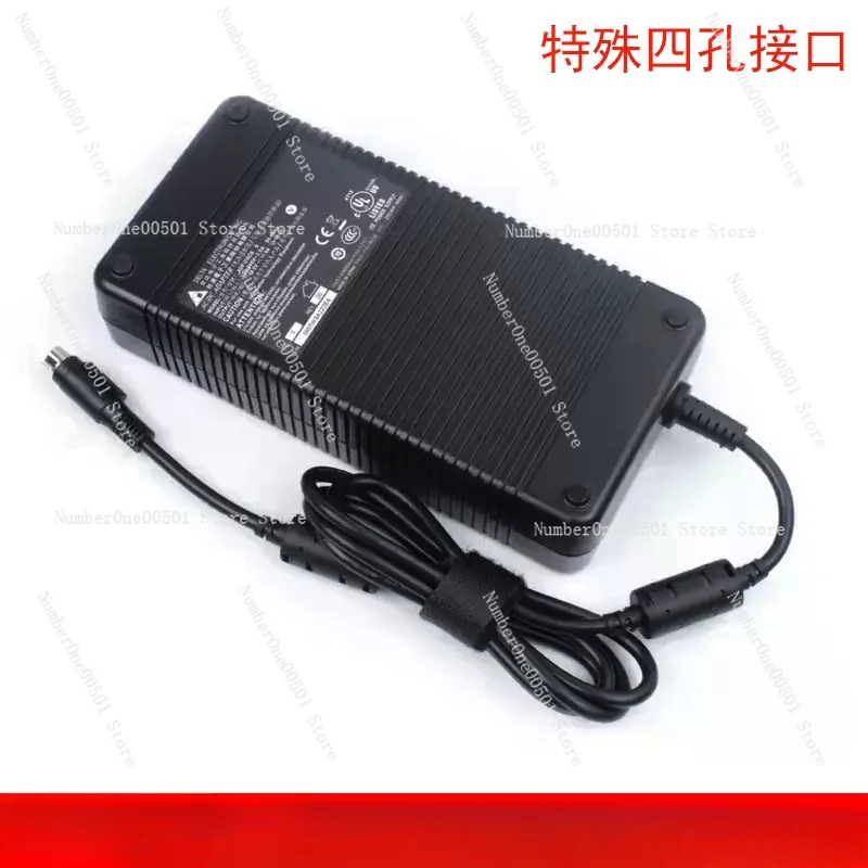 Adapted to Shenzhou MSI Blue Sky 330W Notebook 19.5V16.9A Power Adapter ADP-330 Four-hole Charging Cable