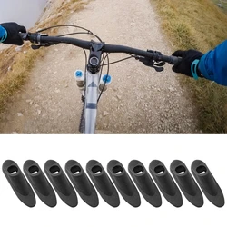 10Pcs Bike Lines Pipe Clamp Bike Grommets Bicycles Brake Shiftesr Embedded Wire Passing Clamp for Bike Brake Wire Cable