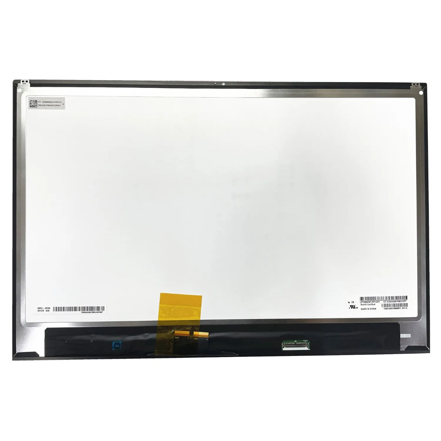 

LP160WQ1-SPA1 16.0 inch Laptop LCD Touch Screen Digitizer Assembly for LG No-Frame 2560×1600