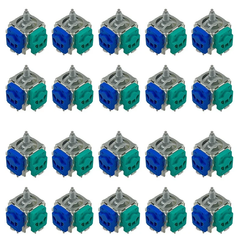 

ELECT-20PCS For One Elite 2 Hall Analog Potentiometer Module Hall IC Effect Rocker Joystick Replacement