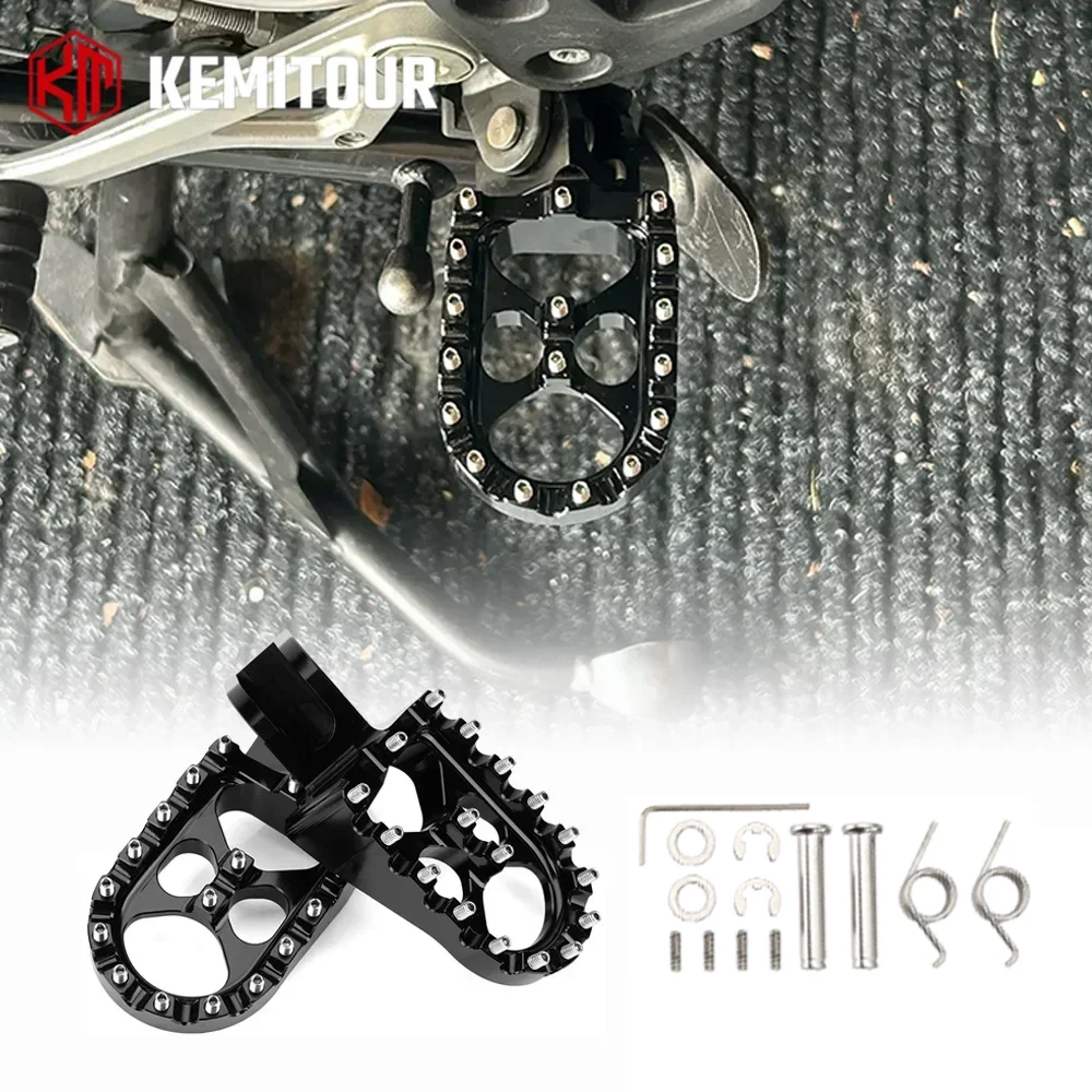 

For BMW Widen Foot Pegs R1200GS LC ADV F750GS F850GS Billet Footpegs R 1200 GS Adventure CNC Alloy Pedals Motorcycle Accessories