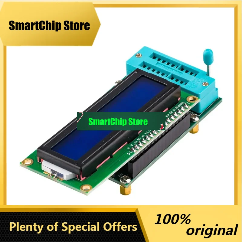 SmCpTES200 IC Tester Digital Gate Checker For 74 & 40 Chip Integrated Testing