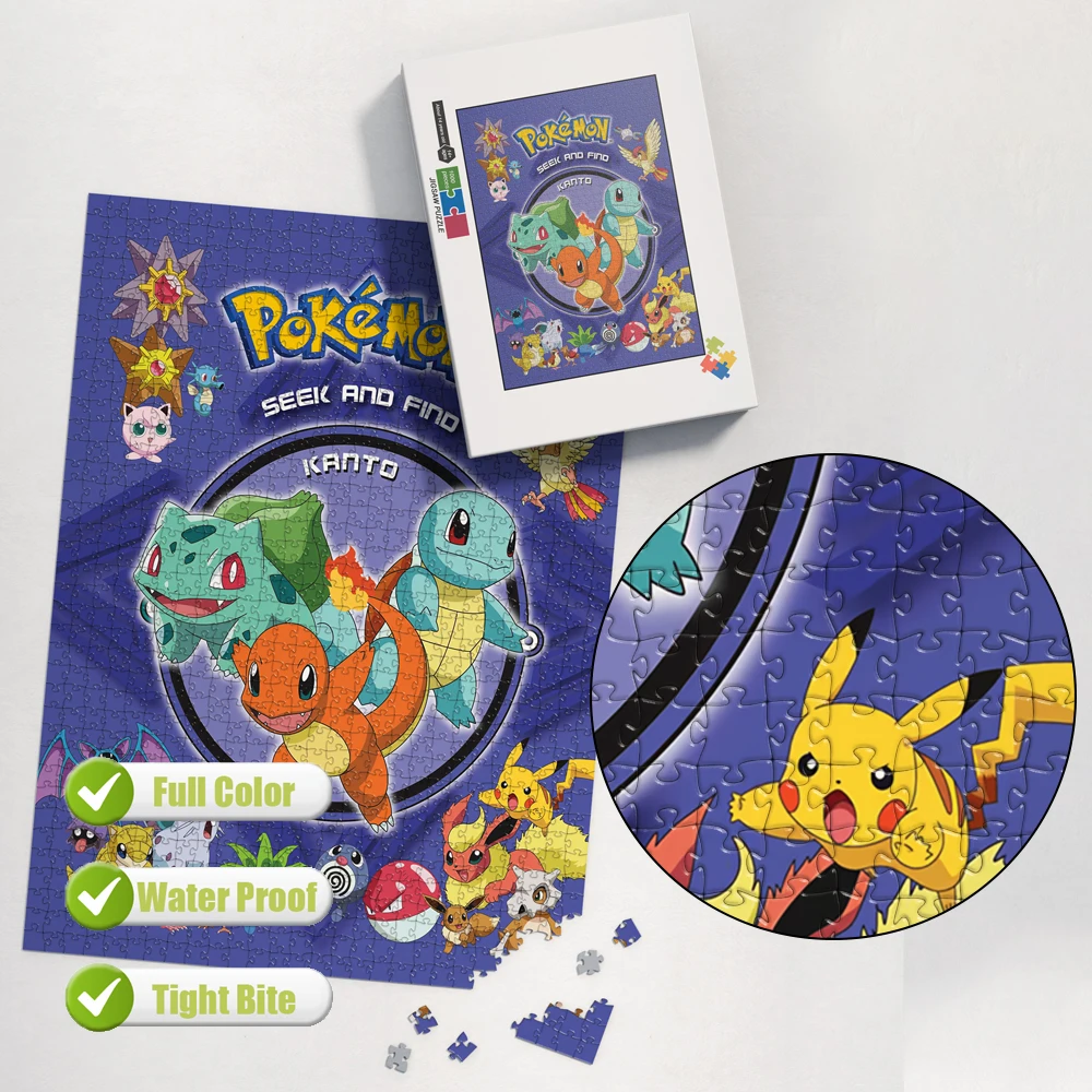 Pokemon Pikachu Themed Sudoku Jigsaw Puzzles Portable Lightweight Logical Training Brain Teaser Toy for Travel School Home Use
