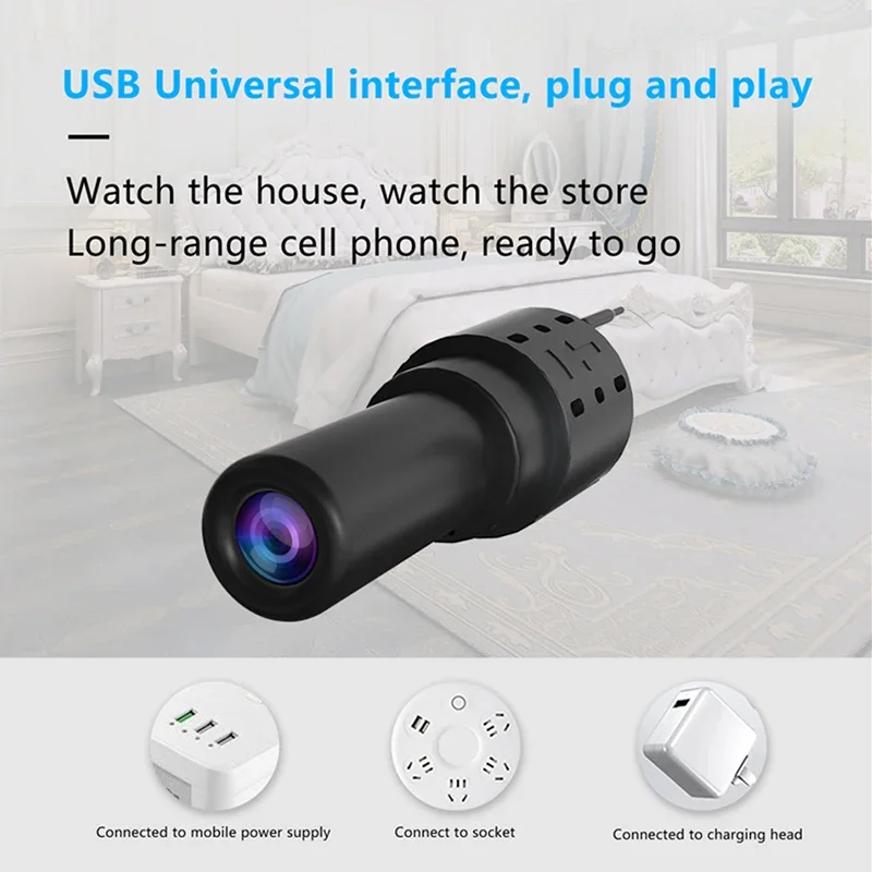 Mini Wireless Camera 1080P WiFi Camera Infrared Night Vision Monitor Camcorder Video Recorder DVR Motion Detection