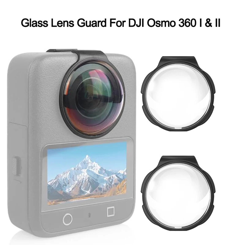 Glass Screen Protector For DJI OSMO 360 1& 2 HD Clear Tempered Lens Guards For DJI OSMO 360 I & II Anti-Scratch Camera Accessor
