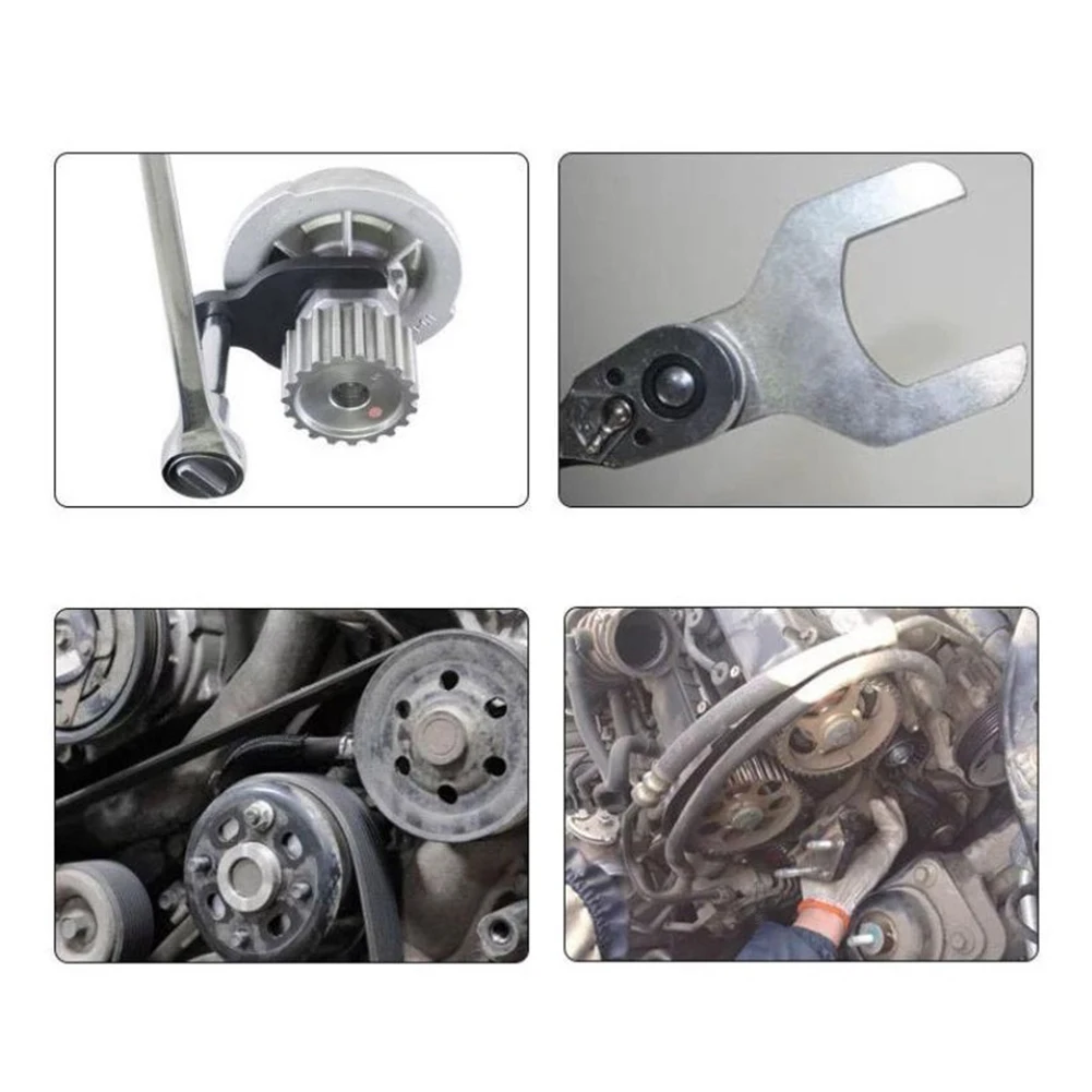 مفتاح ربط مضخة مياه 41/46 مم مع محرك مربع 1/2 وميزة مضادة للانزلاق لشد حزام التوقيت وإصلاح عجلة مضخة التوقيت