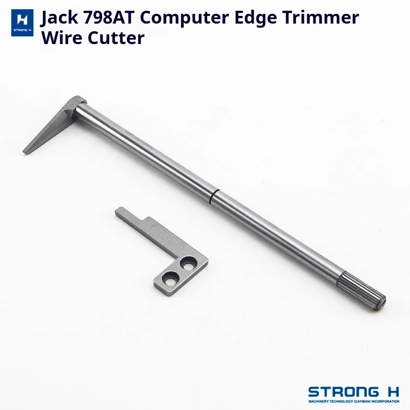 Sewing Machine Parts Moving Fixed Cutting Blade For 789ATA Computerized Auto‑trim 4‑Thread Overlock Sewing Machine
