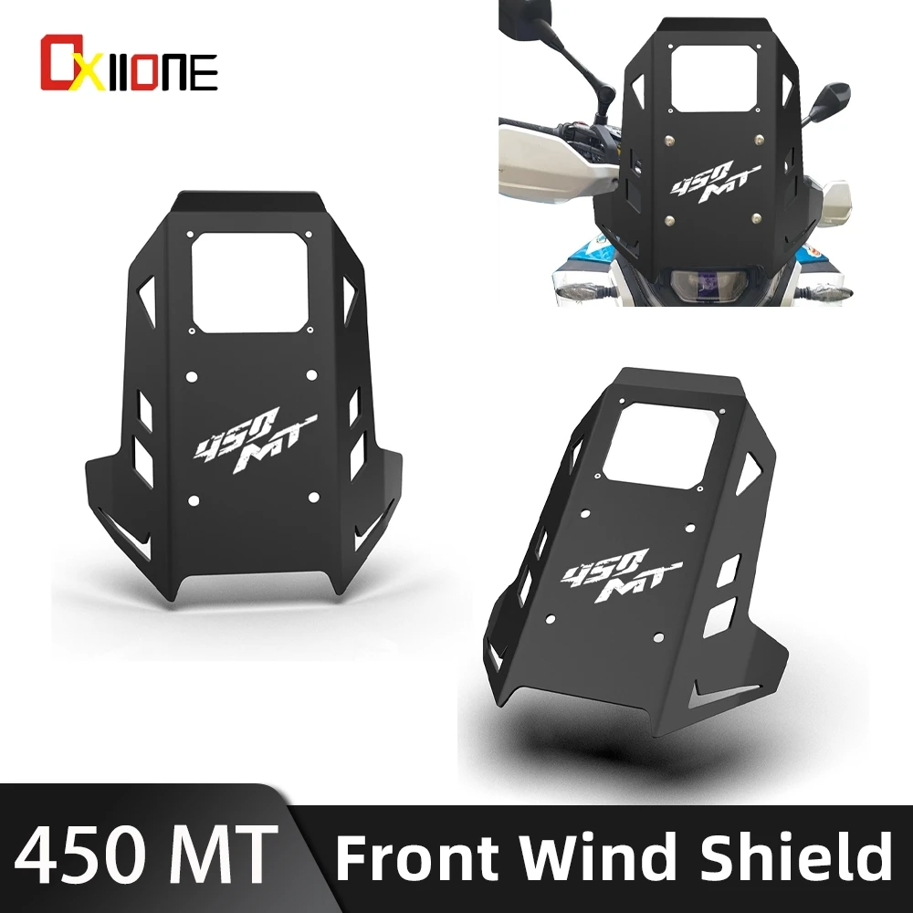 

For CFMOTO 450MT 2024 2025 2026 450 MT Motorcycle Front Wind Deflector Shield Screen Airflow CNC Aluminum Motorbike Accessories