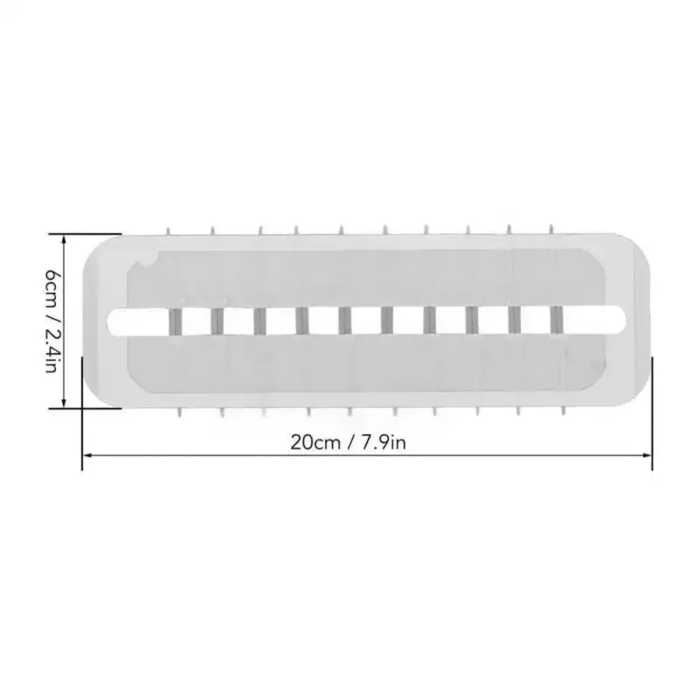 Bandages de plaie au point zippé, fermetures de plaies d\'urgence, bandage étanche indolore, adhésif, découpable sans couture, suture rapide,