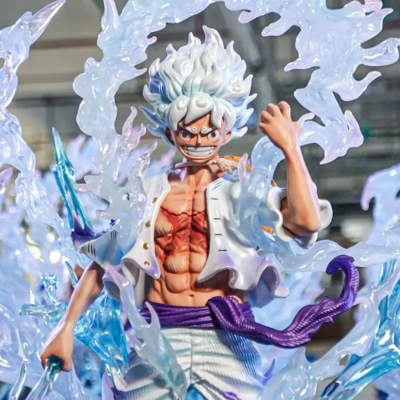 

One Piece Nika Luffy Action Figure - Anime Desktop Ornament Collectible Quadratic Model Toy for Garage Kit