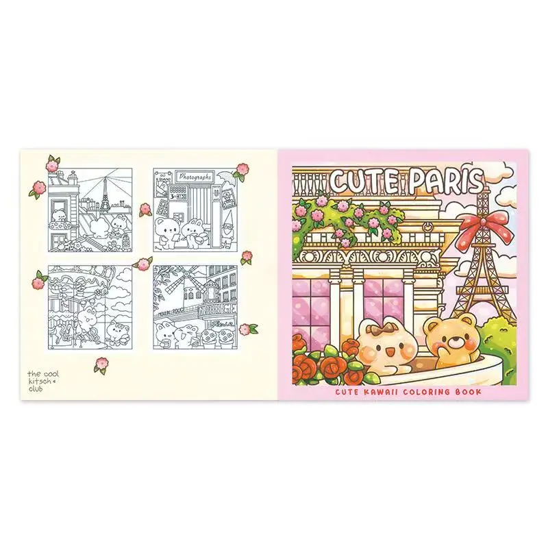 Bobbie Goods Coloring Book Cute and Cozy for Teens（Same Style, Different Color Cover ）