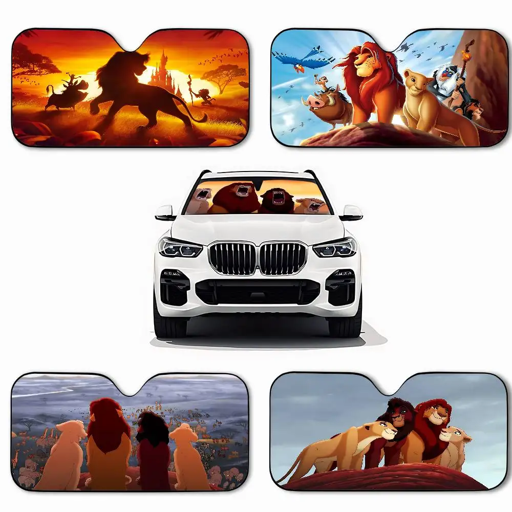 

Anime T-The L-Lion King Car SunShade Car Sunshade Covers Cover Universal Windscreen Folding Visor