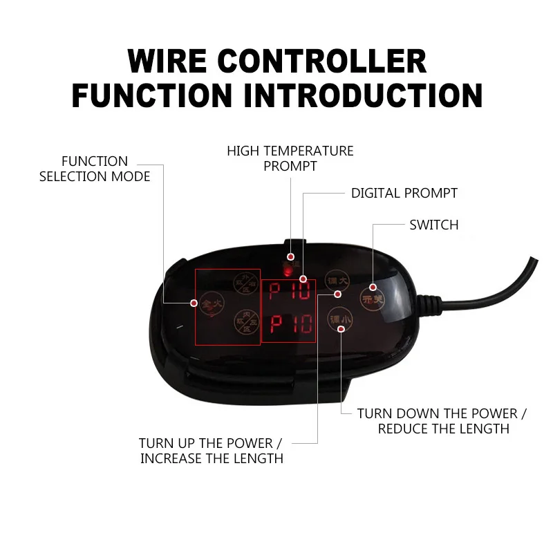 Kompor tanam keramik komersial 5000W, panci masak 1 tungku listrik Hotpot tunggal