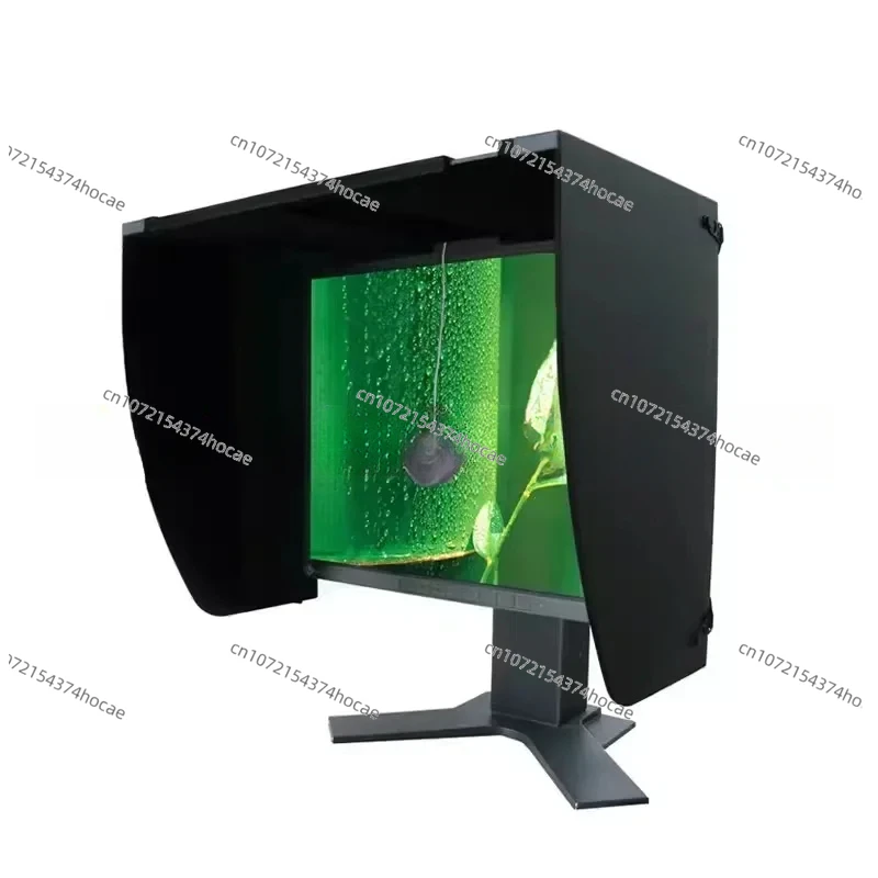 

Applicable to 17-28-Inch Computer Monitor Hood Tinted Shade Light Barrier Sun Visor