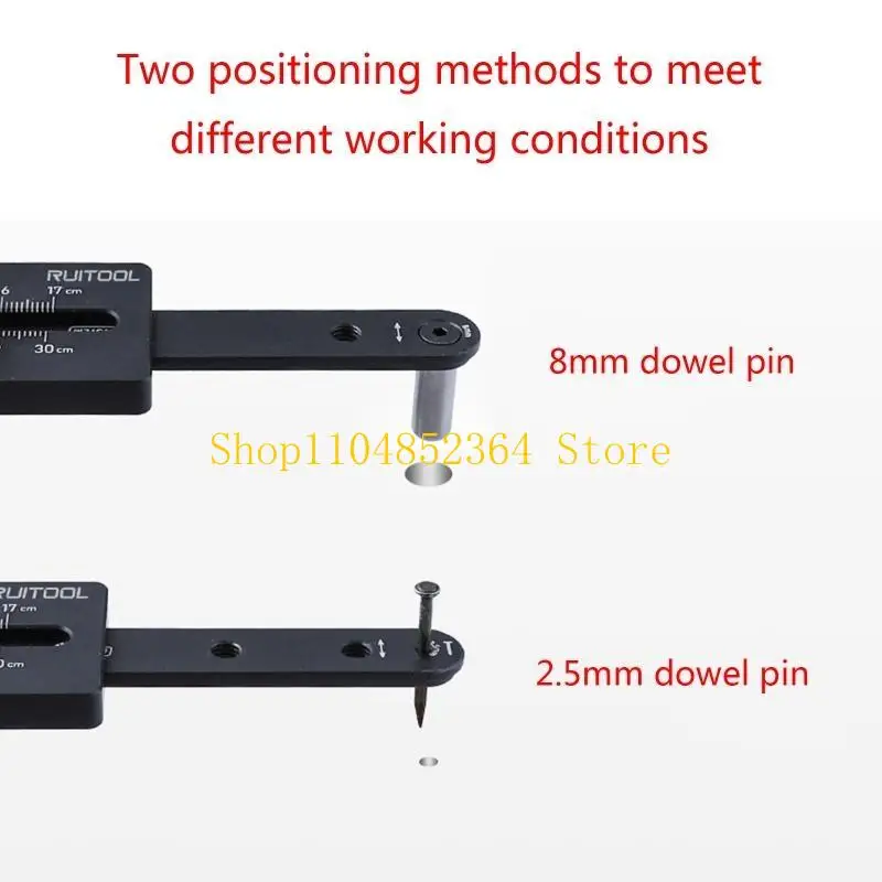 

652F Line & Circle Cutter with Clear Scale Aluminum Alloy Woodworking Circle Cutting