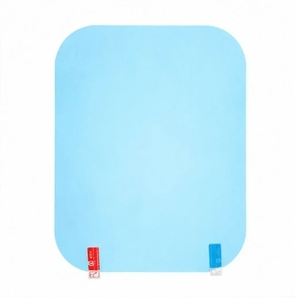 Anti-Fog Bathroom Mirror Film Square Adhesive Defogger Pad Steam Proof Clear Reflection Maintenance Free Hotel Home Makeup