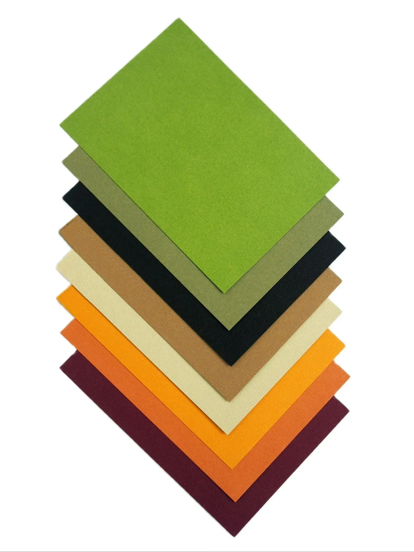 Textured Cardstock Autumn Color A4 PK16 216gsm Dye Based Cardboard For DIY Crafts, Card Making and Scrapbooking