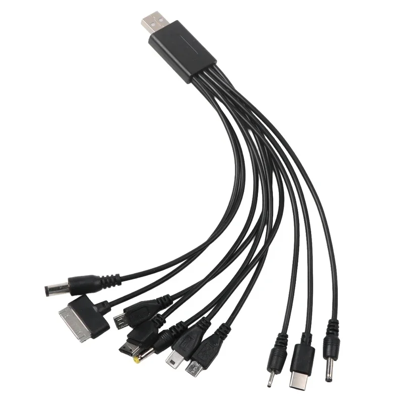 Universal 10 in 1 Micro USB Multi Charger Usb Cables for Mobile Phones Cord for KG90 Sony Phone SAMSUNG Tablets Digital Device