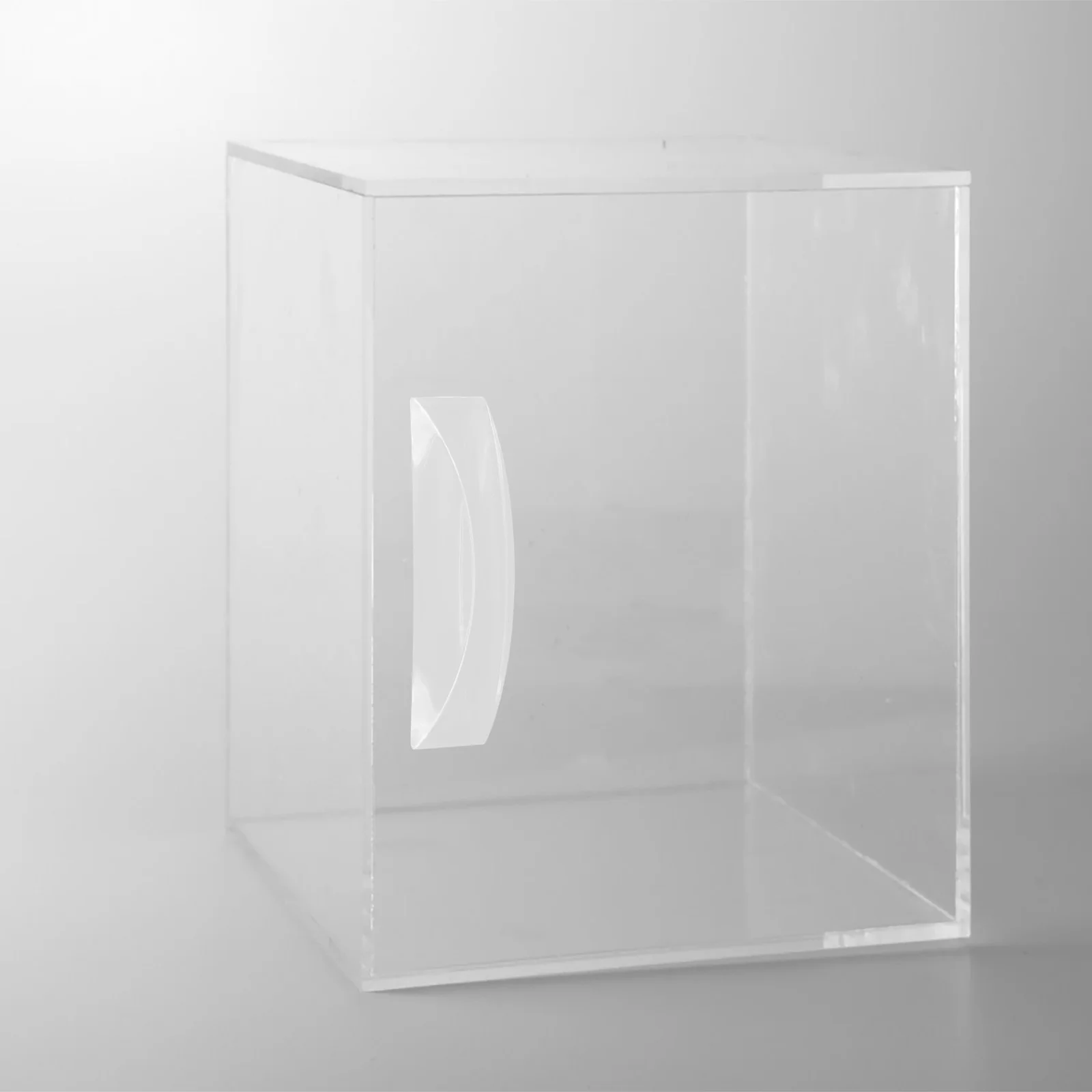 

Invisible Handle Transparent Acrylic Cabinet Pull For Glass Door Wardrobe Display Case Seamless Flush Mount Hidden Hardware Pull