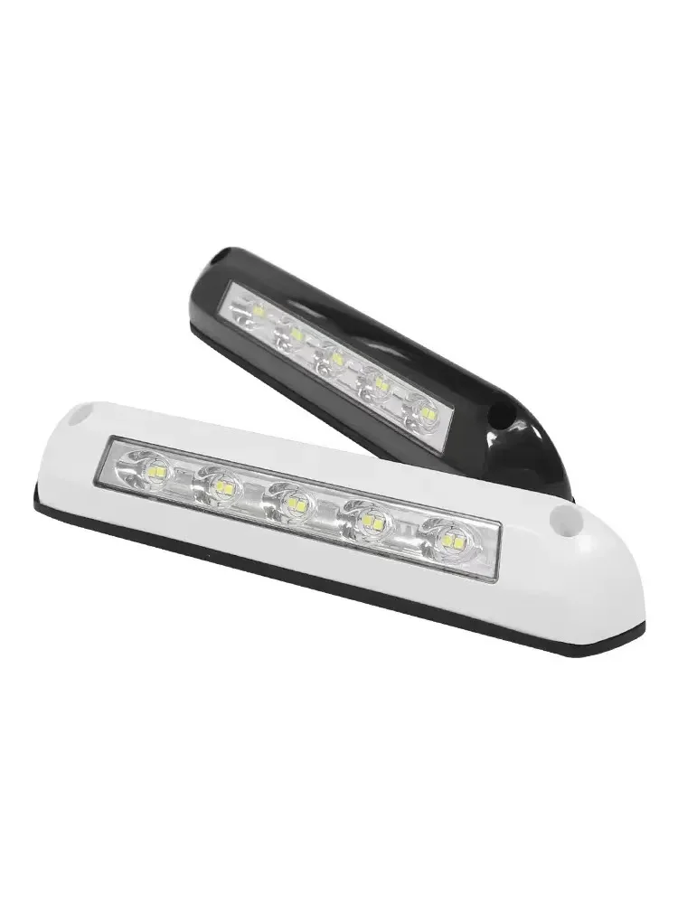 RV Van Trailer LED Awning Light, 12V/24V Waterproof Exterior Porch & Interior Wall Lamp for Caravan Camper