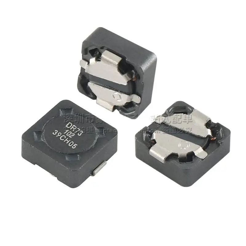 10 Stück/DR73-102-R importierter Patch Mini 1MH 0,25A integrierter kleiner Leistungsabschirmungsinduktor