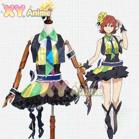XY Anime Macross Delta Kaname Buccaneer Cosplay Costume Halloween Costume Custom Size