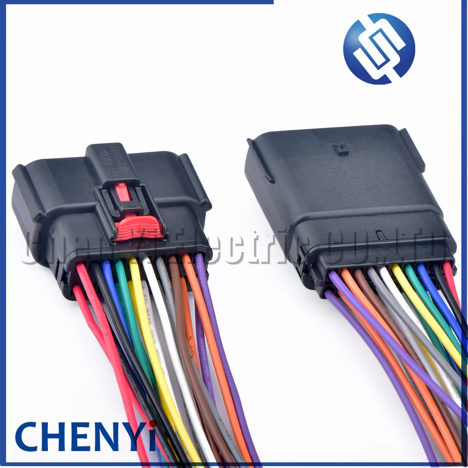 20 Pin Headlight Socket Lamp Light Connector Wire Harness plug 33482-2132 33472-2001 For Chevrolet Ford EDGE Fiesta Cadillac