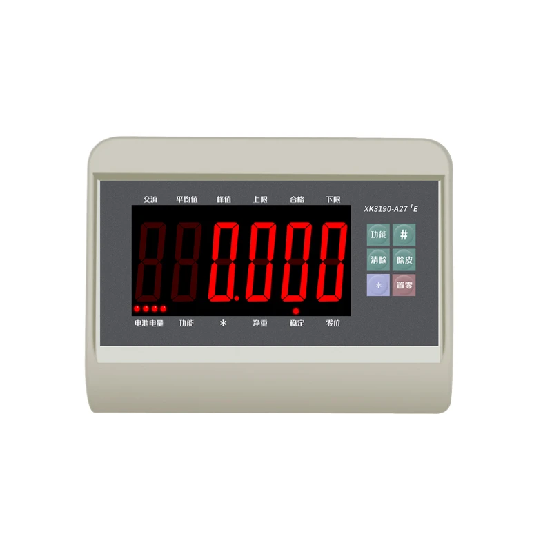 XK3190-A27E Weighing Indicator Instrument With 232 Interface English Version