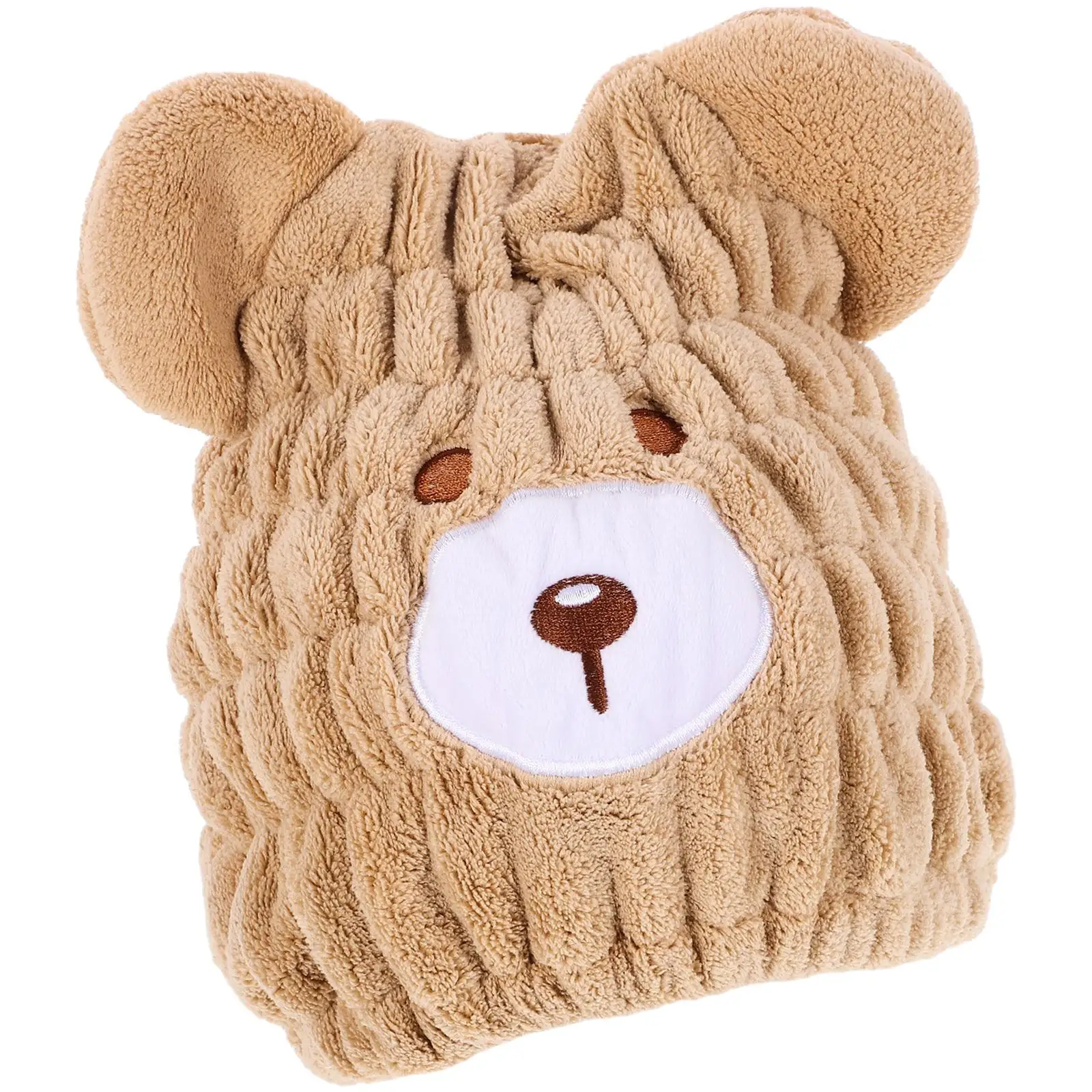 

Children Dry Hair Cap Drying Towel Wrap for Kids Absorbent Quick Hair Towel Baby Boy Girl Coral Fleece Soft Practical Home Hotel